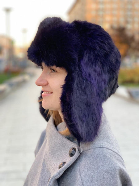 Rabbit Fur Hat (Several Colors)