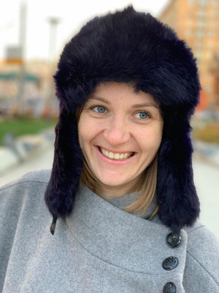 Rabbit Fur Hat (Several Colors)