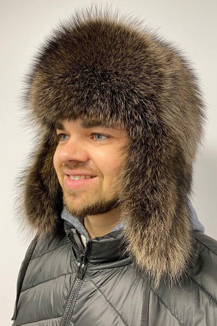 Raccoon Fur Hat