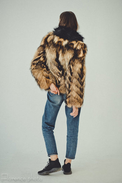 raccoon fur coat cost